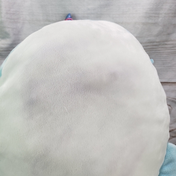 Squishmallows Blue Narwhal Whale Rainbow Horn Plush Toy 17 Inch 2019 - Picture 5 of 11